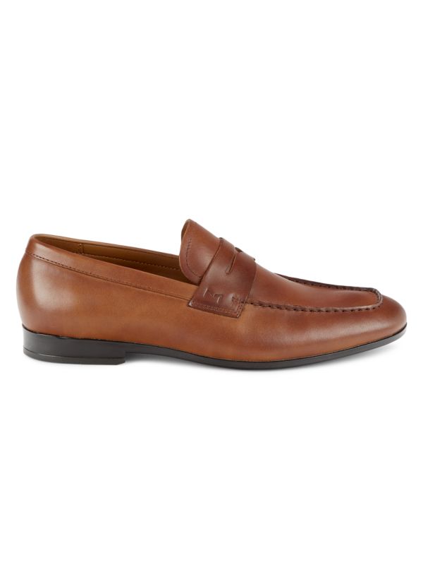 Marc Fisher LTD Noah Leather Penny Loafers